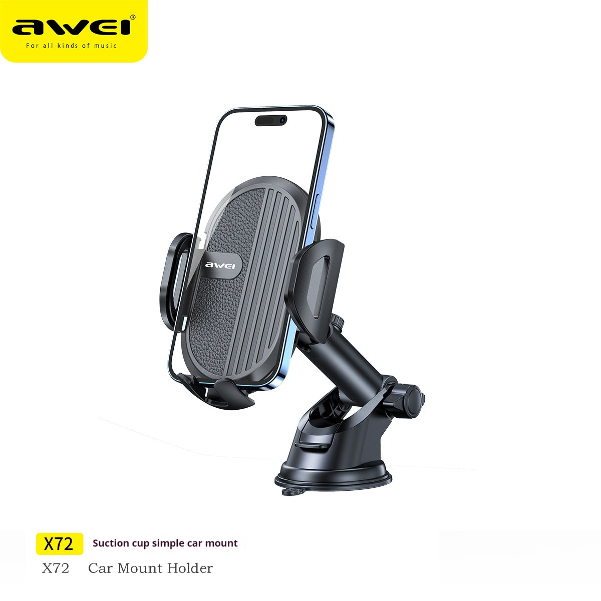 Suction Cup Type Simple Car Accessory Mobile Phone Holder